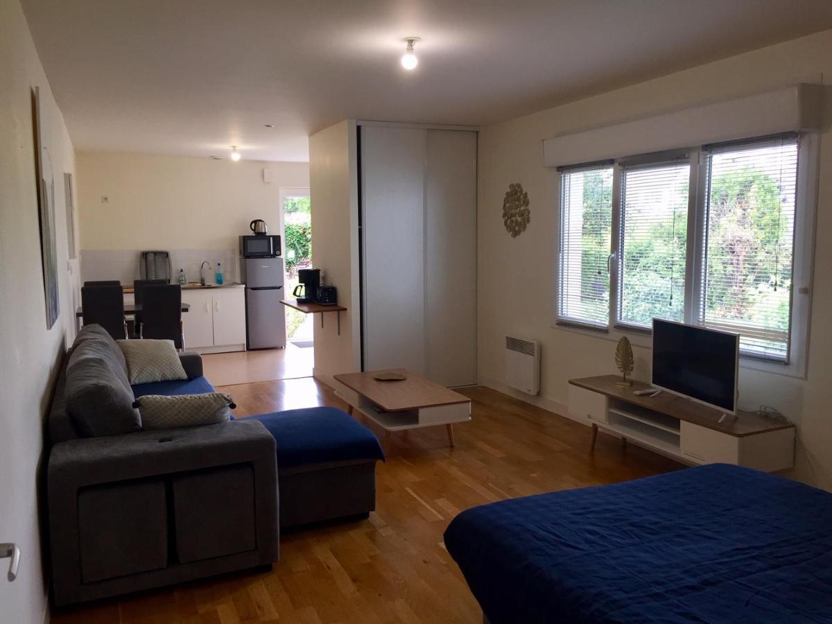 T1 Bis Proche Du Centre Avec Terrasse Apartment แซงต์-บรีเออ ภายนอก รูปภาพ